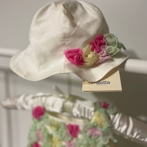 Baptism dress set with hat and jacket new up to 9-10 months