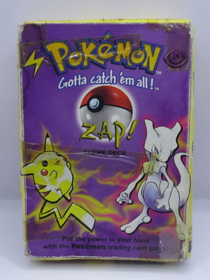 Pokemon Zap Theme deck μεταχειρισμένο, 72 κάρτες, χωρίς coin