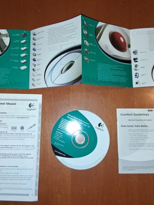 Logitech Pilot Wheel Mouse software like new