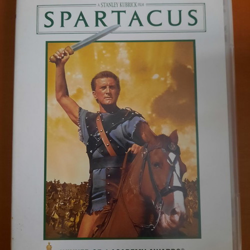 Spartacus DVD like new with Greek subtitles, drama biography historical