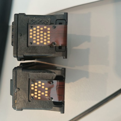 Empty ink cartridges for Canon printer used