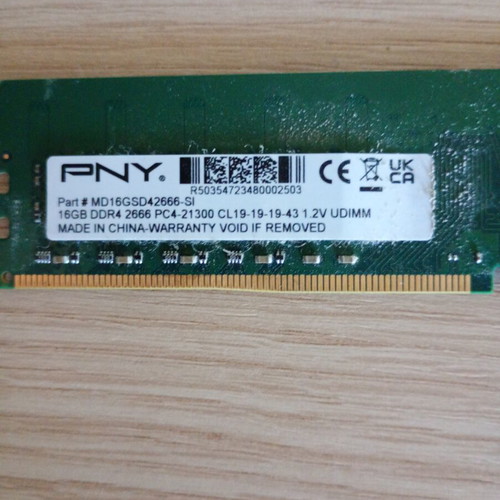 PNY Performance Series 16GB DDR4 Desktop RAM 3200MHz