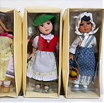  12 Πορσελάνινες "Κούκλες Του Κόσμου"