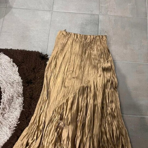 Zara skirt gold like new, size M 38 10