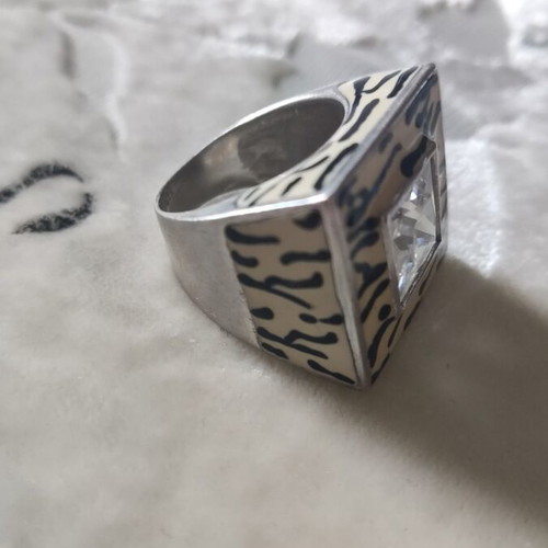 Large Silver 925 Ring new