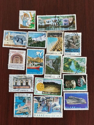 Stamps like new, various Greek