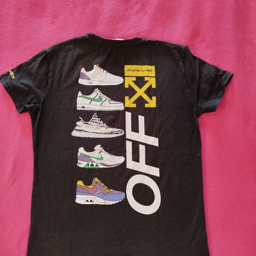 Off White t-shirt used, size S, black