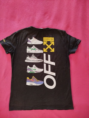 Off White t-shirt used, size S, black