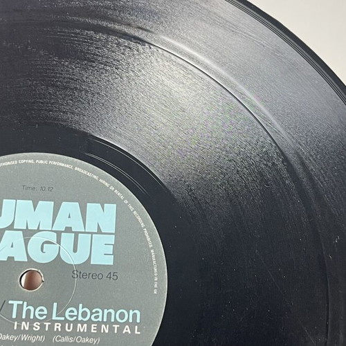 The Human League The Lebanon 1984 12” Maxi Single vinyl used