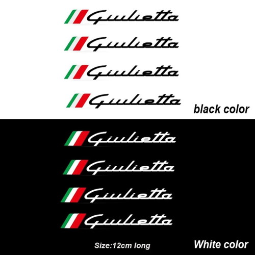 Alfa Romeo Giulietta stickers new