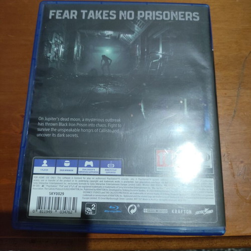 The Callisto Protocol PS4 game like new