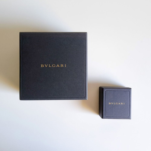 Bvlgari jewelry box tops set of 2, like new, cardboard