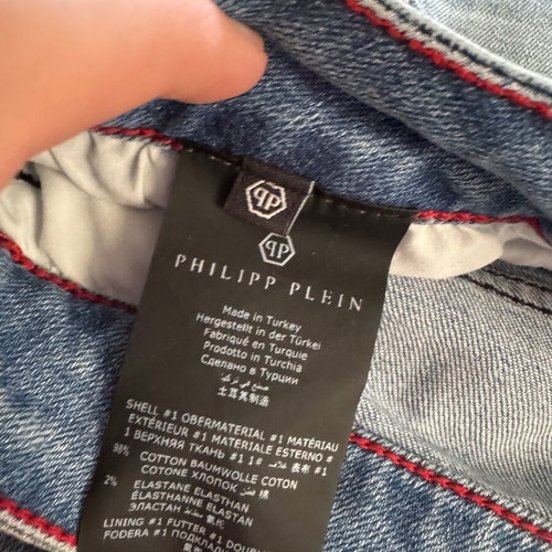 Philipp Plein Skinny Fit Jeans size 31 like new, blue