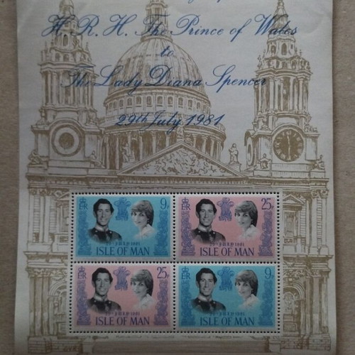Isle of Man stamp sheet 1981 new, mint condition