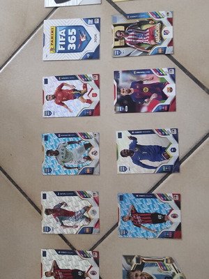 Panini FIFA 365 Adrenaline cards new