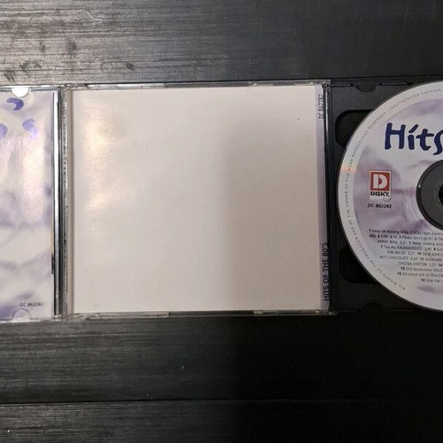 Hits Of The 80's 2xCD compilation used, pop