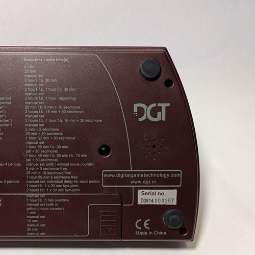 DGT 2010 digital chess clock like new