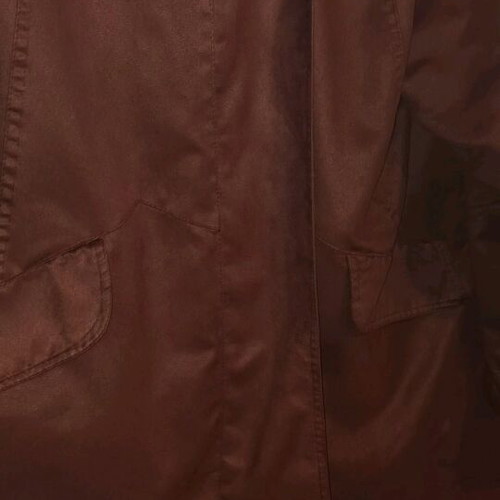 Suede jacket used brown tan, size L