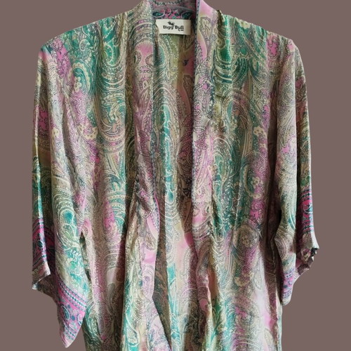 Mini kimono Bigg Bull with paisley pattern, new, multicolor