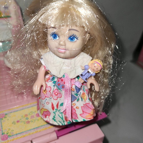 Polly Pocket Lucy Locket Dream Cottage Bluebird 1994 like new