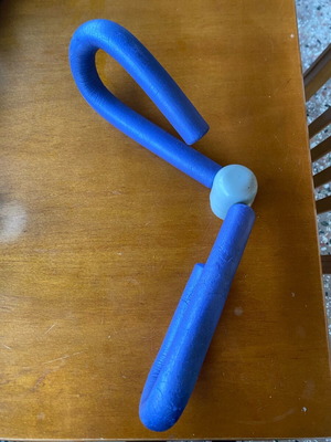 Thigh master used exercise tool for adductors and chest