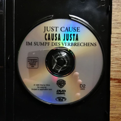JUST CAUSE DVD