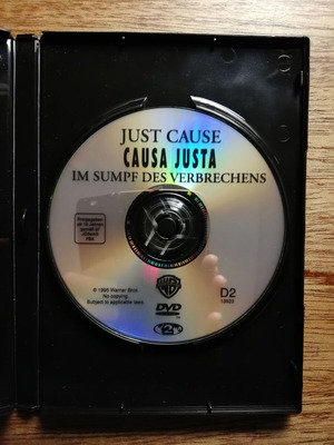 JUST CAUSE DVD