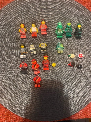 Lego Ninjago figures used authentic