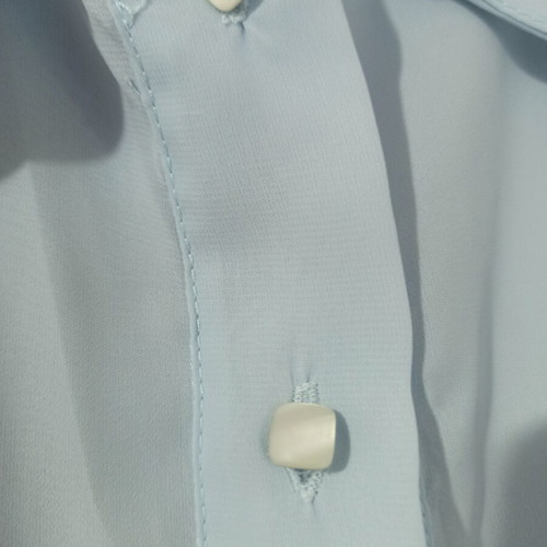 Sheer turquoise shirt like new, one size