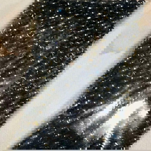 Γυάλινες χάντρες LUMINGZANG No 38 καινούργιο, 1000 τεμ., 1 mm