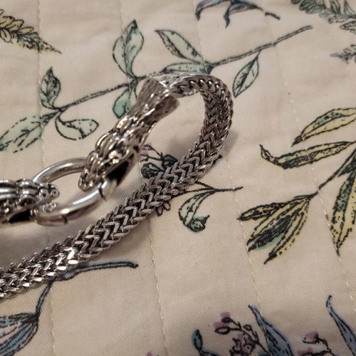 Chain bracelet new, silver
