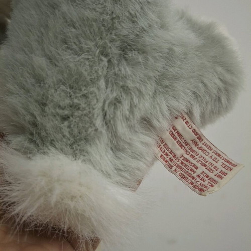 Medium Bunny Rabbit Vintage Plush Toy set of 2 by KEEL new with tags