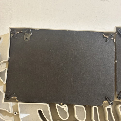 Plastic photo frame Family with 6 openings, like new