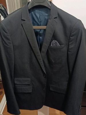 Zara jacket like new, dark blue, size 48