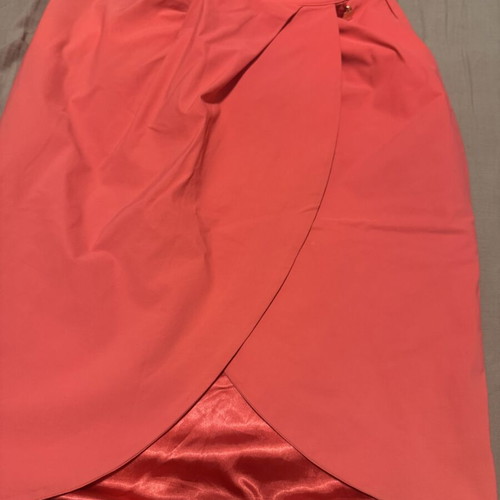 Elisabetta Franchi skirt coral alpha line like new
