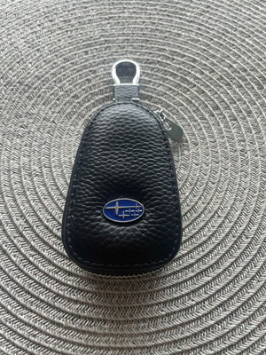 Leather Car Key Case for Subaru New
