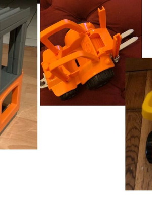 Ecoiffier Abrick Construction Set with Clark and Truck like new