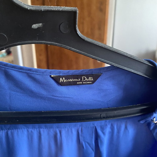 Massimo Dutti blue shirt like new, size M