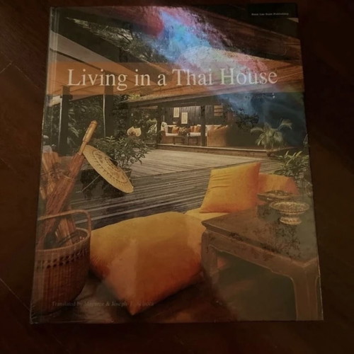 Living in a Thai House coffee table book used, architecture and design