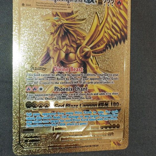 gold gx pokemon cards Pokemon gold cards V Series Cards Vmax GX Rare Golden Cards main image 0