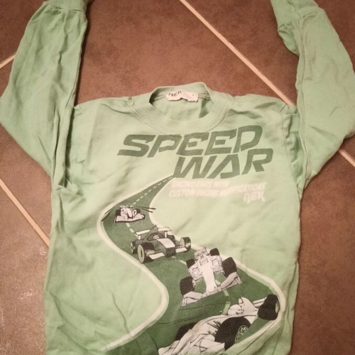 Nek Kids Wear sweatshirt for 2-year-old boy like new, green