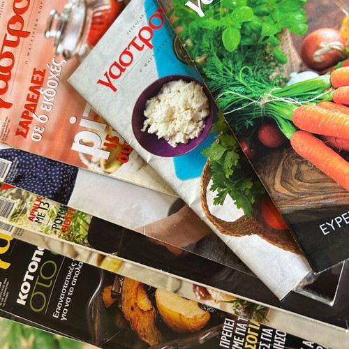 Gastronomos magazines like new, pack of 20, 2010-2013 with indexes