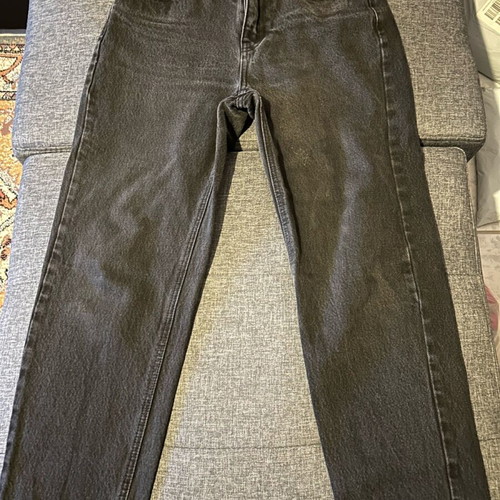 Pull & Bear women's black denim jeans used, size S