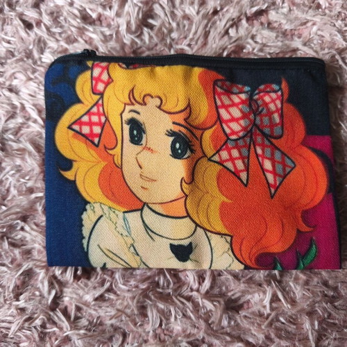 Toiletry bag with Candy Candy brand new, black and orange