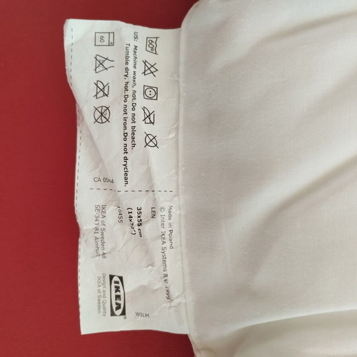 IKEA baby bedding set used, blanket pillow and covers