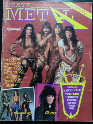 Heavy Metal magazine issue 28 April 1987