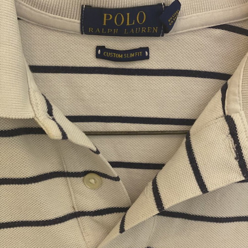 Polo Ralph Lauren striped custom slim fit shirt like new, size M