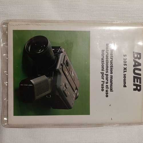 Bauer S 205 XL Super 8 Movie Camera like new