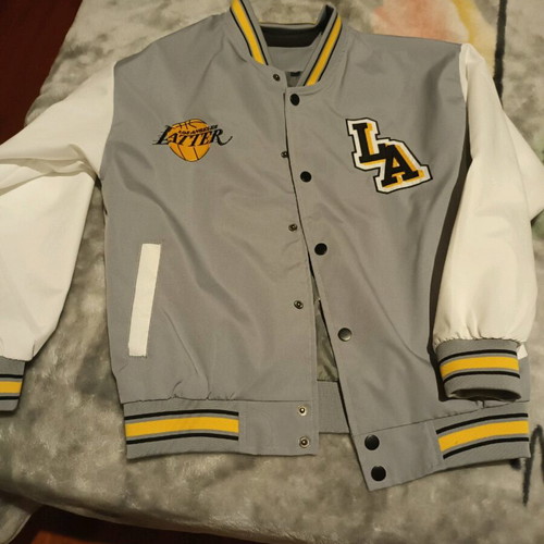 Kids summer jacket new for boys 12-14 years gray-white