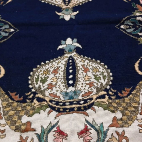 Handmade complete table runner blue color new